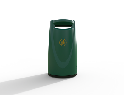 Darcy traditional Floor Mounted Litter Bin 90L | Outdoor Litterbins |
