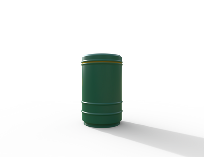 Pickwick Traditional Floor Mount Litter Bin 90L | Outdoor Litterbins |