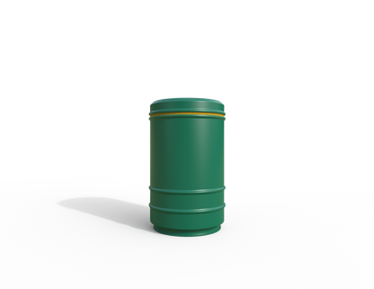 Pickwick Traditional Floor Mount Litter Bin 90L | Outdoor Litterbins |