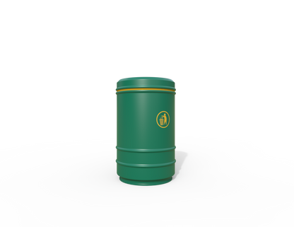 Pickwick Traditional Floor Mount Litter Bin 90L | Outdoor Litterbins |