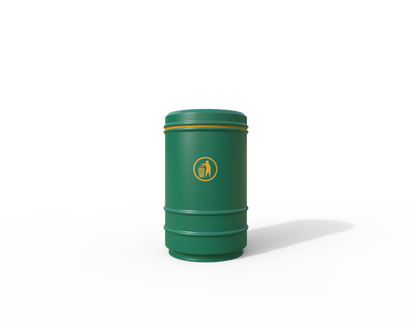 Pickwick Traditional Floor Mount Litter Bin 90L | Outdoor Litterbins |