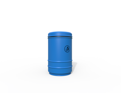 Pickwick Traditional Floor Mount Litter Bin 90L | Outdoor Litterbins |