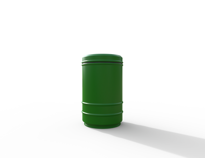 Pickwick Traditional Floor Mount Litter Bin 90L | Outdoor Litterbins |