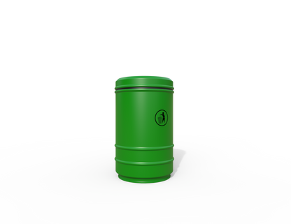Pickwick Traditional Floor Mount Litter Bin 90L | Outdoor Litterbins |