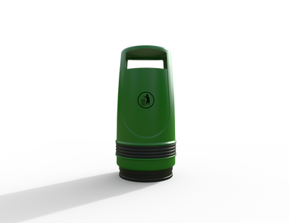 Merlin Traditional Floor Mounted Litter Bin 90L | Outdoor Litterbins |