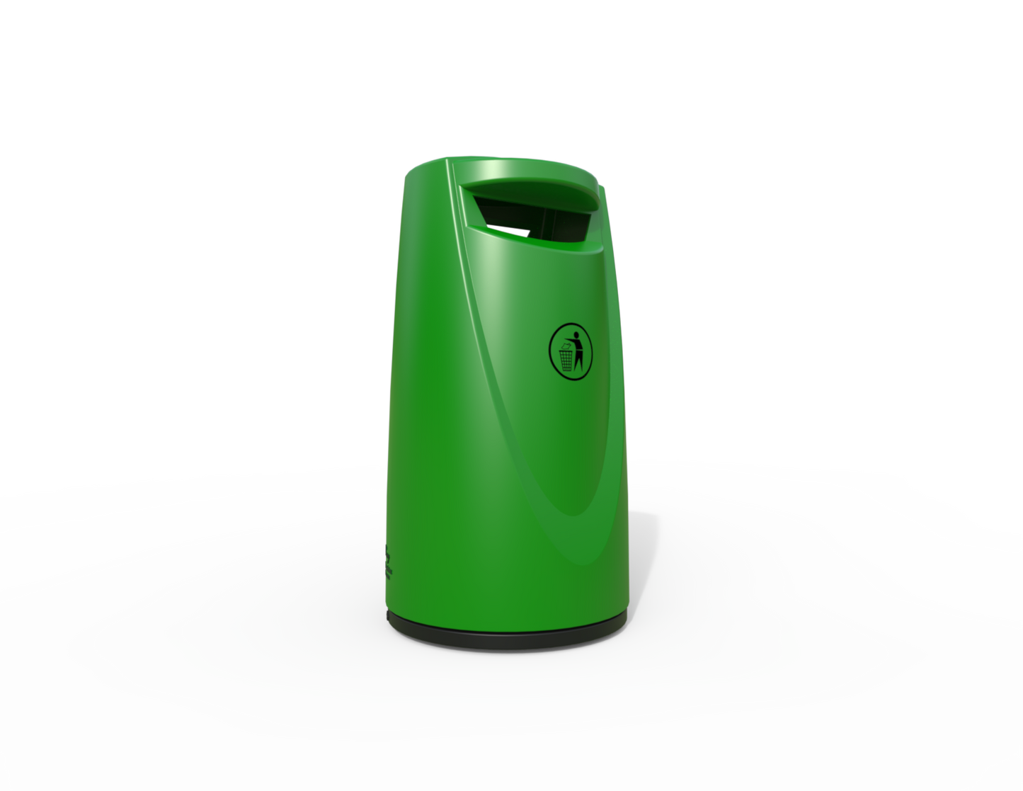 Darcy traditional Floor Mounted Litter Bin 90L | Outdoor Litterbins |