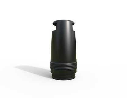 Merlin Traditional Floor Mounted Litter Bin 90L | Outdoor Litterbins |