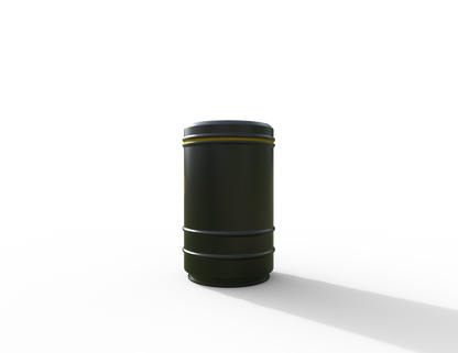 Pickwick Traditional Floor Mount Litter Bin 90L | Outdoor Litterbins |