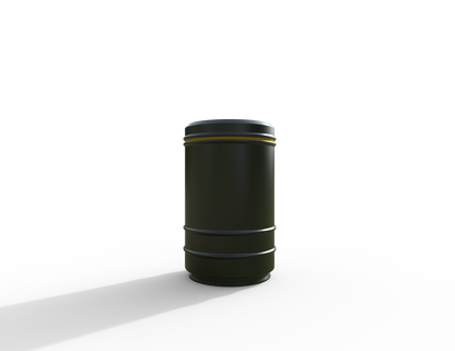 Pickwick Traditional Floor Mount Litter Bin 90L | Outdoor Litterbins |
