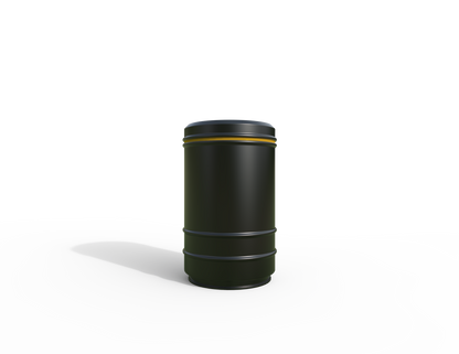 Pickwick Traditional Floor Mount Litter Bin 90L | Outdoor Litterbins |