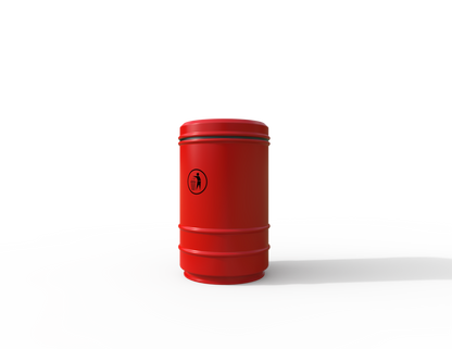 Pickwick Traditional Floor Mount Litter Bin 90L | Outdoor Litterbins |