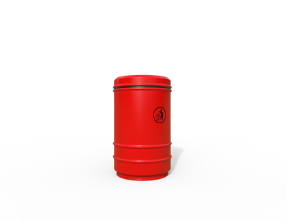 Pickwick Traditional Floor Mount Litter Bin 90L | Outdoor Litterbins |