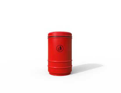Pickwick Traditional Floor Mount Litter Bin 90L | Outdoor Litterbins |