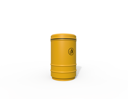 Pickwick Traditional Floor Mount Litter Bin 90L | Outdoor Litterbins |