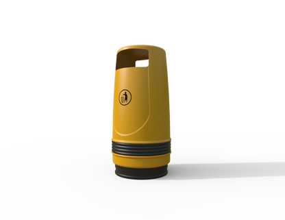 Merlin Traditional Floor Mounted Litter Bin 90L | Outdoor Litterbins |