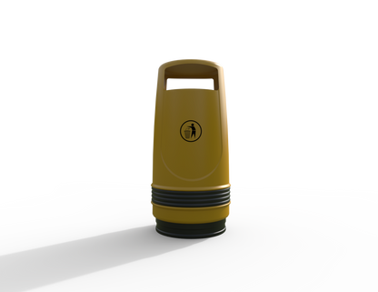 Merlin Traditional Floor Mounted Litter Bin 90L | Outdoor Litterbins |